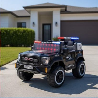 صورة سيارة أطفال كهربائية شرطة